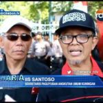 Ratusan Sopir Angkot Demo Di DPRD Kuningan