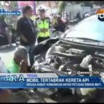 Mobil Tertabrak Kereta Api