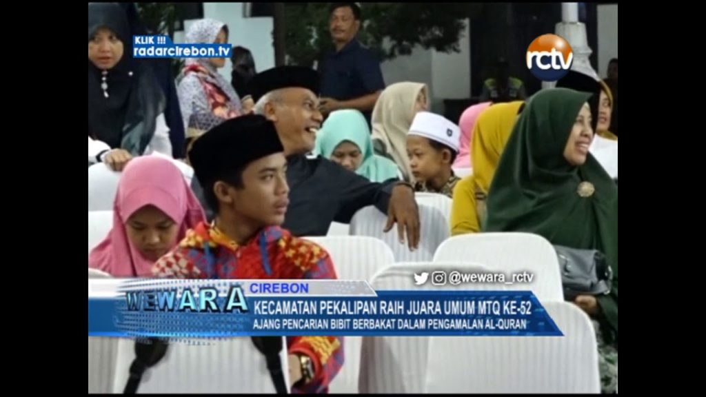 Kecamatan Pekalipan Raih Juara Umum MTQ Ke-52