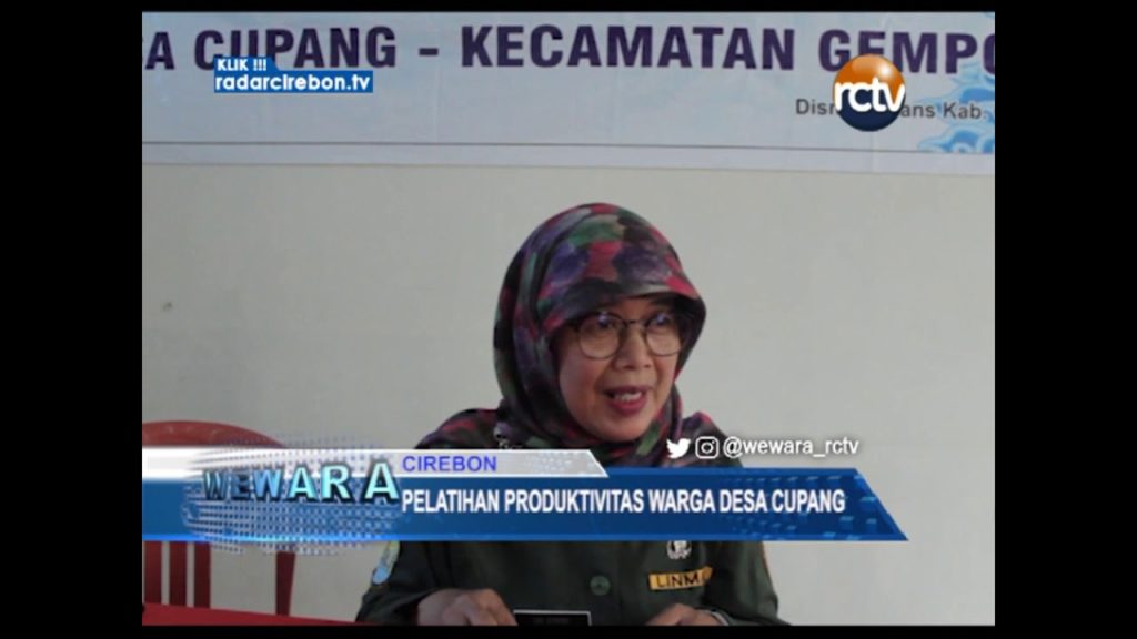 Pelatihan Produktivitas Warga Desa Cupang