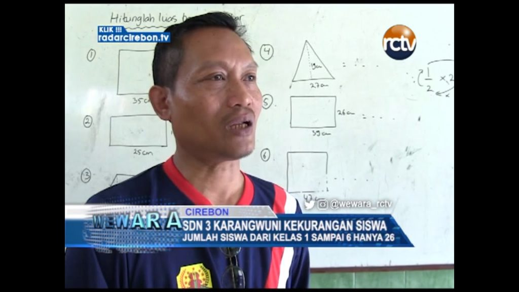 SDN 3 Karangwuni Kekurangan Siswa