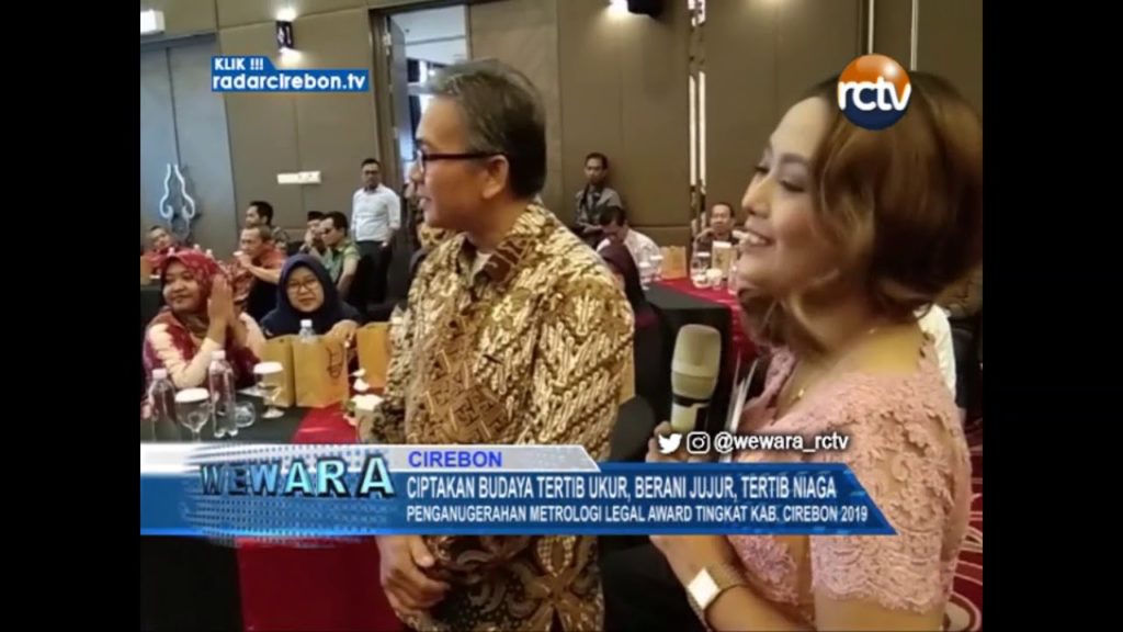Penganugerahan Metrologi Legal Award Tingkat Kab. Cirebon 2019