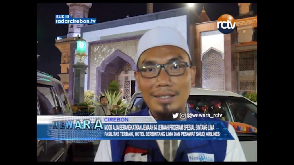 Noor Alia Berangkatkan Jemaah 64 Jemaah Program Spesial Bintang Lima
