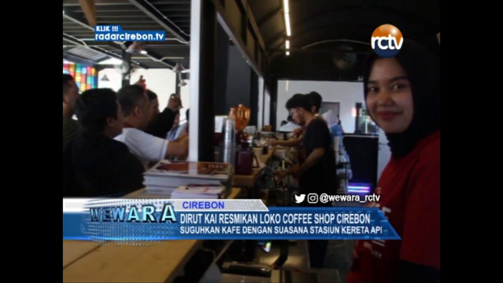 Dirut KAI Resmikan Loko Coffee Shop Cirebon