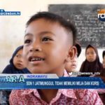SDN 1 Jatimunggul Tidak Memiliki Meja Dan Kursi, Siswa Mengerjakan Ujian Di Lantai Tanpa Alas Apapun