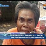 Sinergitas Jurnalis – Polri, Bantu Ringankan Beban Penderitaan Cartem