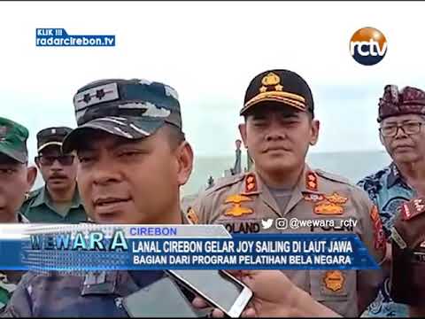 Lanal Cirebon Gelar Joy Sailing Di Laut Jawa