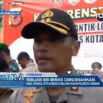 Ribuan BB Miras Dimusnahkan