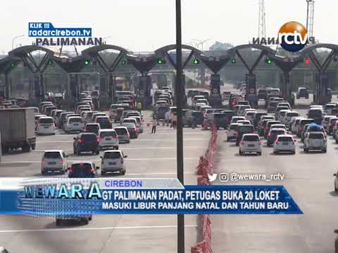 GT Palimanan Padat, Petugas Buka 20 Loket