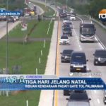 Tiga Hari Jelang Natal, Ribuan Kendaraan Padati Gate Tol Palimanan