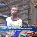 Baliho Raksasa Dan Rumah Roboh