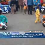 Warga Padati Taman Kelurahan