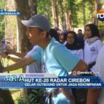 HUT Ke-20 Radar Cirebon , Gelar Outbound Untuk Jaga Kekompakan