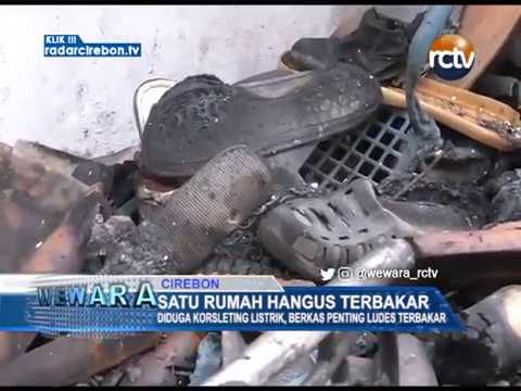 Satu Rumah Hangus Terbakar