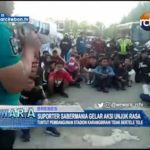 Suporter Sabermania Gelar Aksi Unjuk Rasa