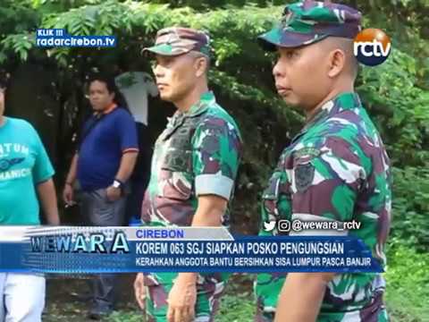 Korem 063 SGJ Siapkan Posko Pengungsian