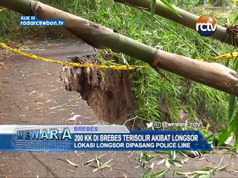 200 KK Di Brebes Terisolir Akibat Longsor