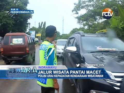 Jalur Wisata Pantai Macet, Polisi Urai Kepadatan Kendaraan Wisatawan