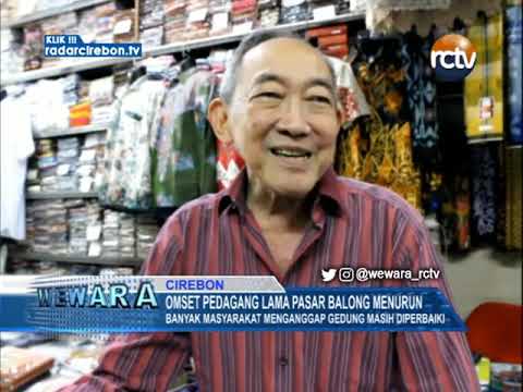 Omset Pedagang Lama Pasar Balong Menurun