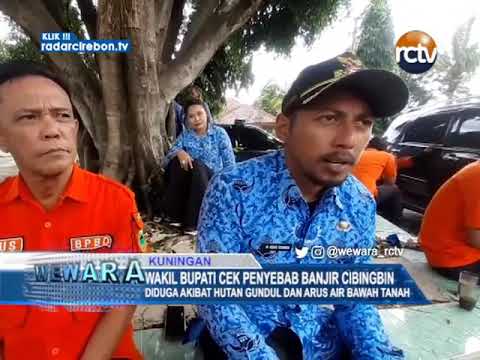 Wakil Bupati Cek Penyebab Banjir Cibingbin