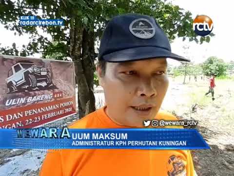 Sungai Cijangkelok Ditanami Pohon