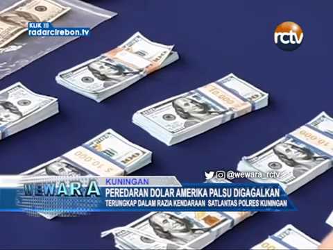 Peredaran Dolar Amerika Palsu Digagalkan