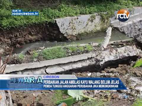 Perbaikan Jalan Amblas Kayu Walang Belum Jelas