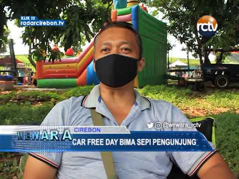 Car Free Day Bima Sepi Pengunjung