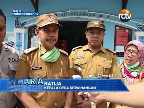 Pemdes Sitiwinangun Lakukan Penyemprotan Cairan Disinfektan Secara Masal