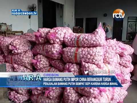 Harga Bawang Putih Impor China Berangsur Turun