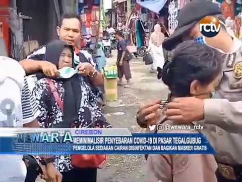 Meminimalisir Penyebaran Covid19 Di Pasar Tegalgubug