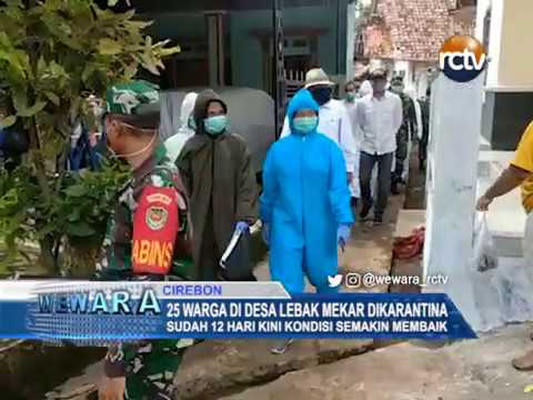 25 Warga Di Desa Lebak Mekar Dikarantina