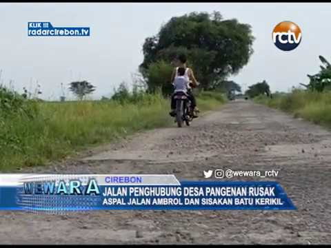 Jalan Penghubung Desa Pangenan Rusak