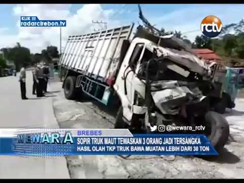 Sopir Truk Maut Tewaskan 3 Orang Jadi Tersangka