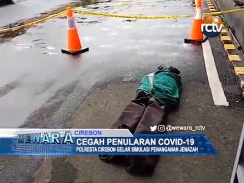Polresta Cirebon Gelar Simulasi Penanganan Jenazah