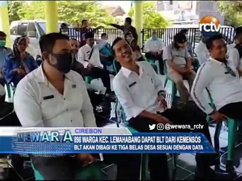 898 Warga Kec. Lemahabang Dapat BLT Dari Kemensos