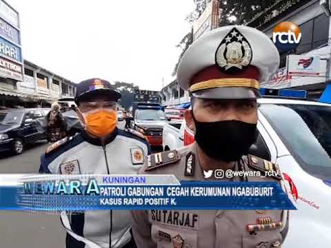 Patroli Gabungan Cegah Kerumunan Ngabuburit