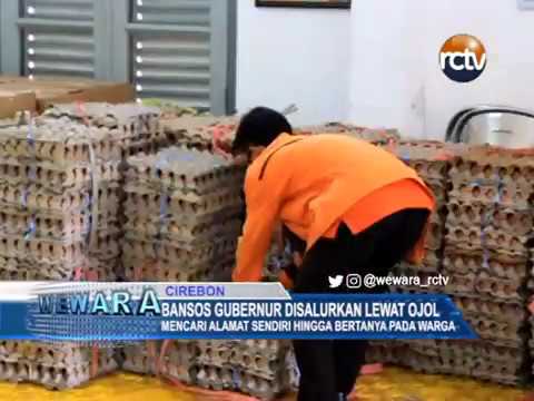 Bansos Gubernur Disalurkan Lewat Ojol