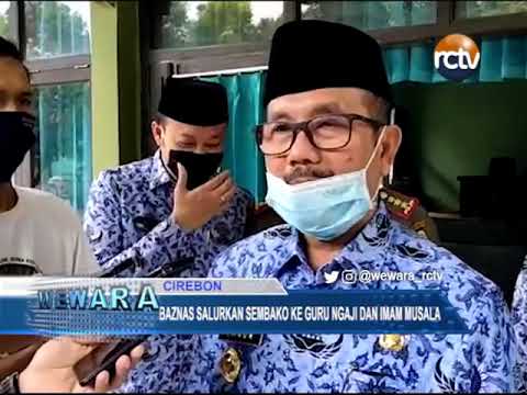 Baznas Salurkan Sembako Ke Guru Ngaji Dan Imam Musala