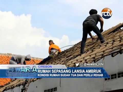 Rumah Sepasang Lansia Ambruk