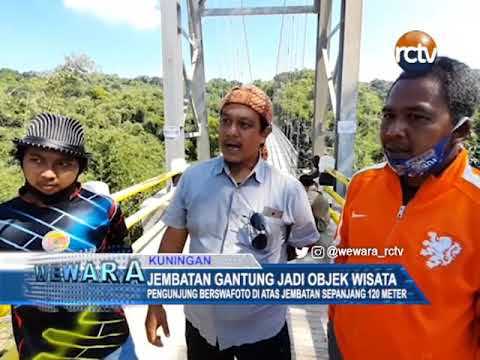 Jembatan Gantung Jadi Objek Wisata