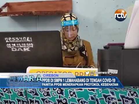 PPDB di SMPN 1 Lemahabang di Tengah Covid-19