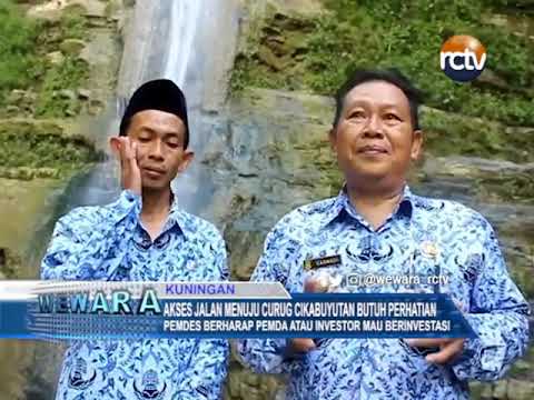 Akses Jalan Menuju Curug Cikabuyutan Butuh Perhatian