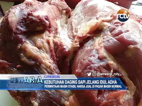 Kebutuhan Daging Sapi Jelang Idul Adha Masih Stabil