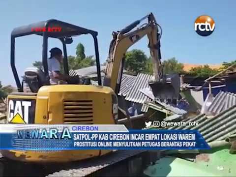 Satpol PP Kab Cirebon Incar Empat Lokasi Warem