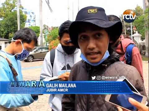 Mahasiswa Unjuk Rasa Tolak RUU Omnibuslaw