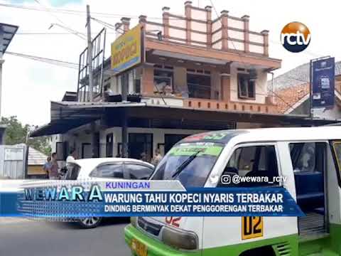 Warung Tahu Kopeci Nyaris Terbakar