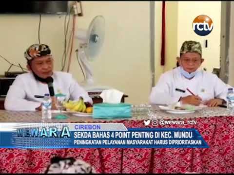 Sekda Bahas 4 Point Penting di Kec. Mundu