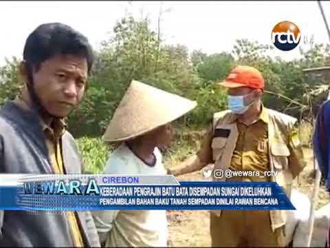 Keberadaan Pengrajin Batu Bata Disempadan Sungai Dikeluhkan