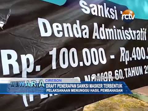 Draft Penerapan Sanksi Masker Terbentuk